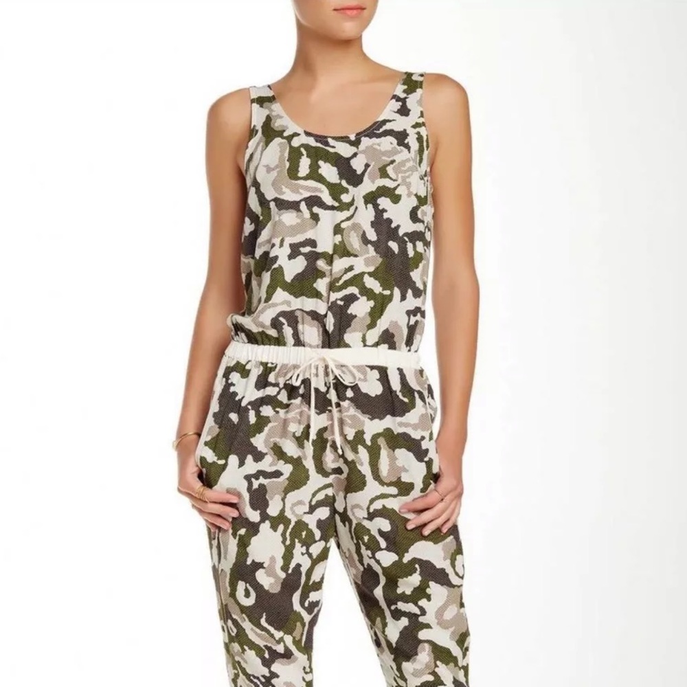Sam & Lavi Camouflage Print Jumpsuit for SALE!